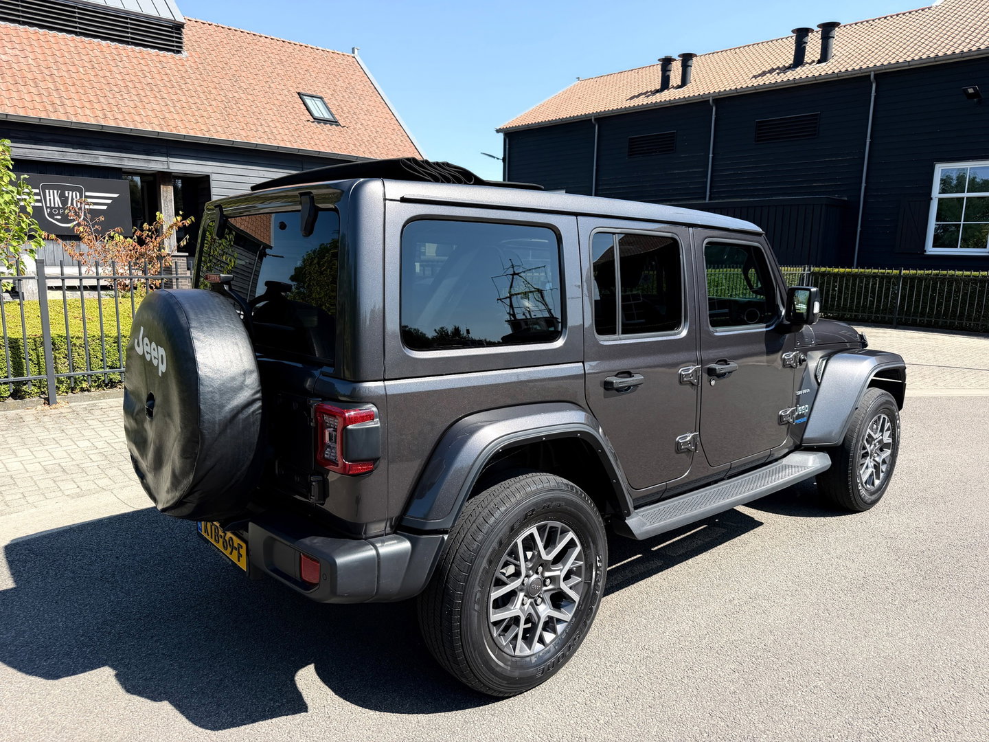 Jeep Wrangler UNLIMITED Jeep Wrangler 380 Unlimited/Sahara 2.0 PHEV Softtop AWD 4x4 Leer Navi Led-Xenon