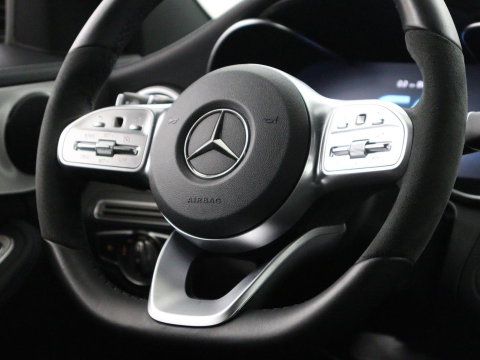 Mercedes-Benz C-Klasse Estate 300 e Business Solution AMG Limited d | SOH 88,2% | Leder/alcantara | Cruise control | Lane assist | Elektrische achterklep | 360 camera | Park assist | Carplay | Sfeerverlichting