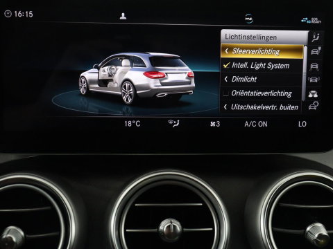 Mercedes-Benz C-Klasse Estate 300 e Business Solution AMG Limited d | SOH 88,2% | Leder/alcantara | Cruise control | Lane assist | Elektrische achterklep | 360 camera | Park assist | Carplay | Sfeerverlichting