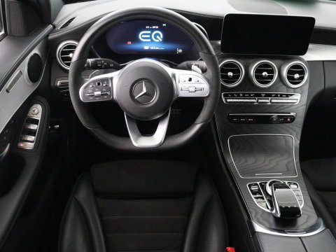 Mercedes-Benz C-Klasse Estate 300 e Business Solution AMG Limited d | SOH 88,2% | Leder/alcantara | Cruise control | Lane assist | Elektrische achterklep | 360 camera | Park assist | Carplay | Sfeerverlichting