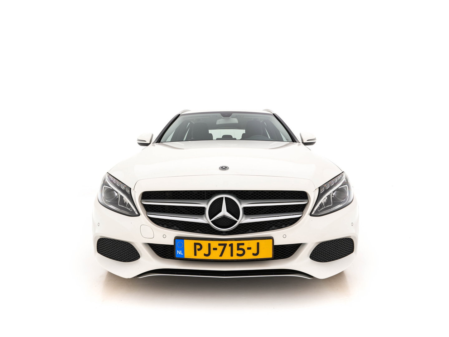 Mercedes-Benz C-Klasse Estate 200 CDI Business Solution Aut. *FULL-LED | LEATHER-FABRIC |  NAVI-FULLMAP | CAMERA | HEATED-SPORTSEATS | SHIFTPADDLES | CRUISE | KEYLESS | TOWBAR | 17''ALU*