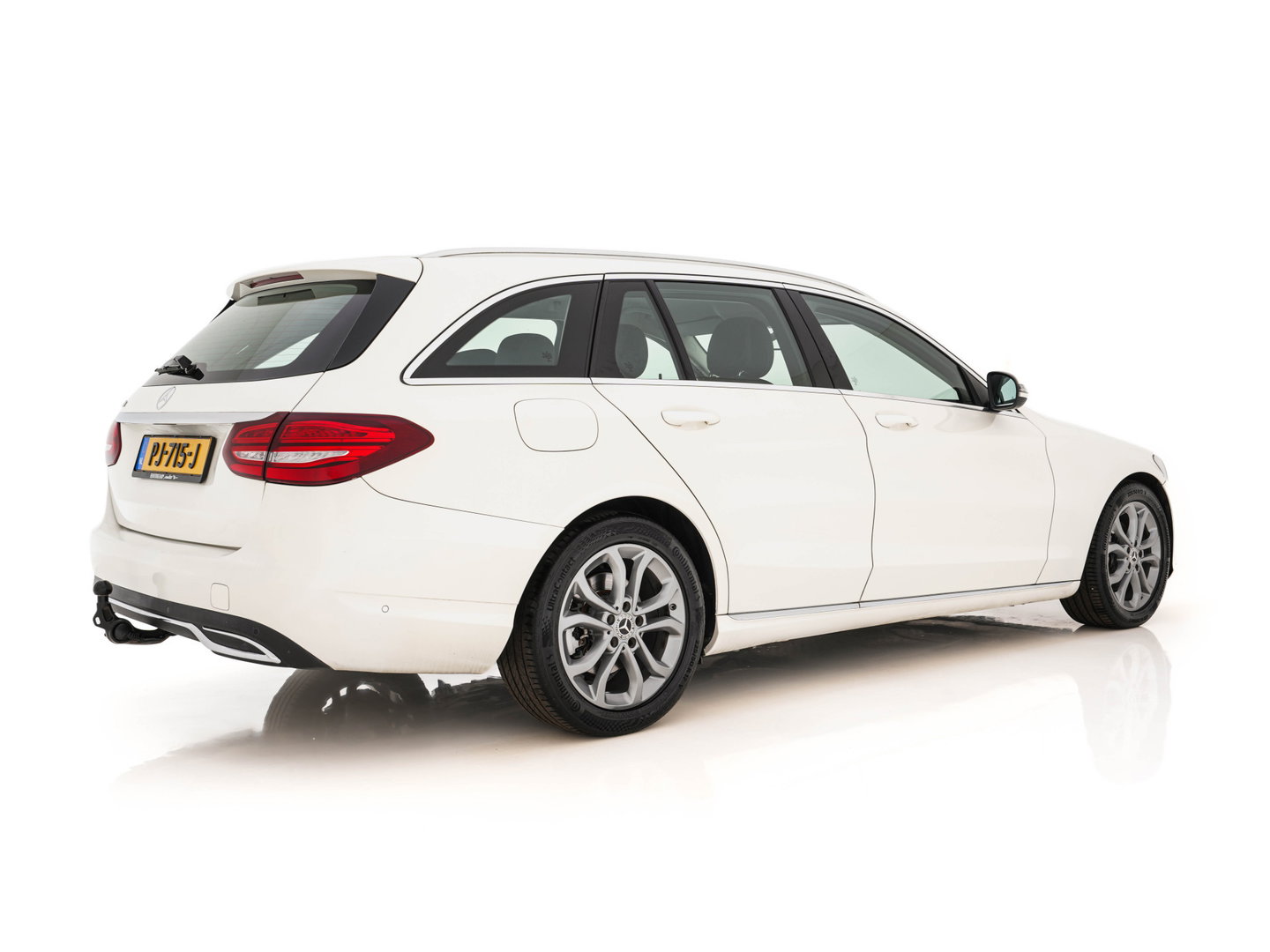 Mercedes-Benz C-Klasse Estate 200 CDI Business Solution Aut. *FULL-LED | LEATHER-FABRIC |  NAVI-FULLMAP | CAMERA | HEATED-SPORTSEATS | SHIFTPADDLES | CRUISE | KEYLESS | TOWBAR | 17''ALU*