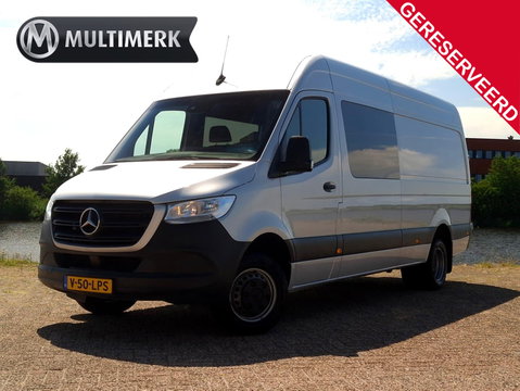 Mercedes-Benz Sprinter 519 V6 3.0 CDI L3H2 190PK DC | DUBBELCABINE | CRUISE | VEEL LAADRUIMTE | Dubbellucht | 5P