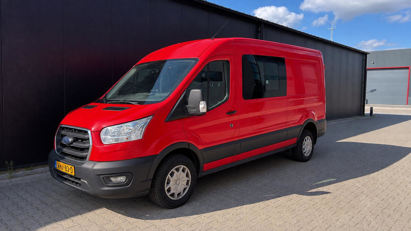 Ford Transit 350 2.0 TDCI L3H2 DC Trend RWD Carplay Clima Cruise