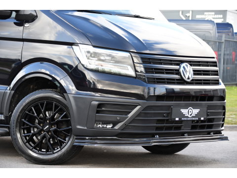 Volkswagen Crafter 35 2.0 TDI L3H2 DC Black Edition Cruise, Camera, Carplay, LED, Clima, Standkachel, Automaat, Stuurvervewarming, Uniek!