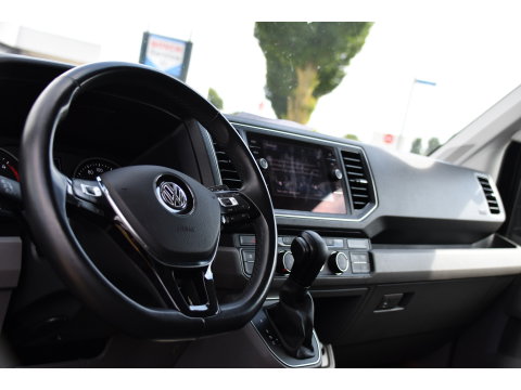 Volkswagen Crafter 35 2.0 TDI L3H3 Black Edition Full options! Adaptieve Cruise, Camera, Carplay, LED, Standkachel, Stoelverwarming, Dodehoek, Massagestoel, Automaat, Uniek!