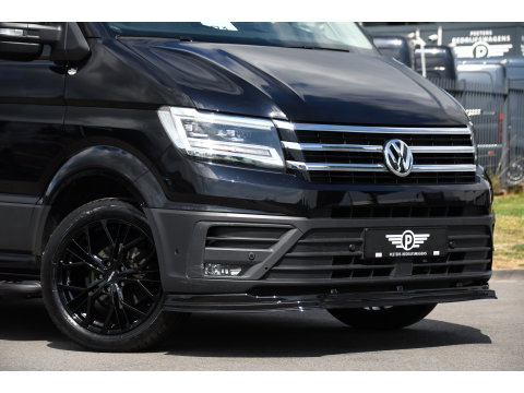 Volkswagen Crafter 35 2.0 TDI L3H3 Black Edition Full options! Adaptieve Cruise, Camera, Carplay, LED, Standkachel, Stoelverwarming, Dodehoek, Massagestoel, Automaat, Uniek!