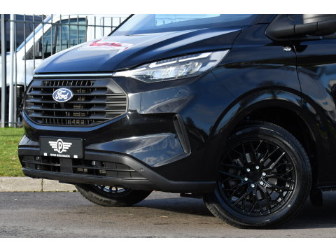 Ford Transit Custom 300 2.0 TDCI L1H1 Black Edition Virtual, Cruise, Carplay, Camera, LED, Automaat, 136pk, Stoelverwarming, Multimedia, Uniek!