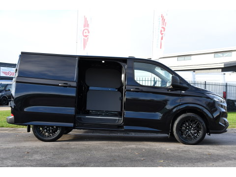Ford Transit Custom 300 2.0 TDCI L1H1 Black Edition Virtual, Cruise, Carplay, Camera, LED, Automaat, 136pk, Stoelverwarming, Multimedia, Uniek!