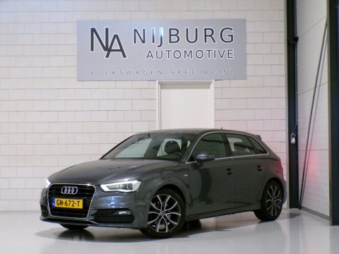 Audi A3 Sportback 1.2 TFSI S-Line "Origineel NL!" Automaat! Xenon-LED 2X S-Line Parkeersensoren Navigatie Nieuwe-APK Garantie