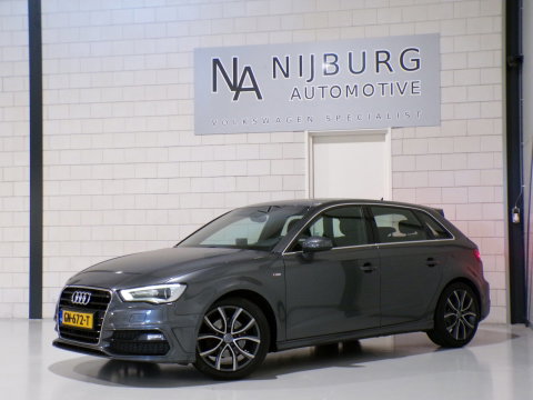 Audi A3 Sportback 1.2 TFSI S-Line "Origineel NL!" Automaat! Xenon-LED 2X S-Line Parkeersensoren Navigatie Nieuwe-APK Garantie