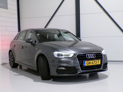Audi A3 Sportback 1.2 TFSI S-Line "Origineel NL!" Automaat! Xenon-LED 2X S-Line Parkeersensoren Navigatie Nieuwe-APK Garantie