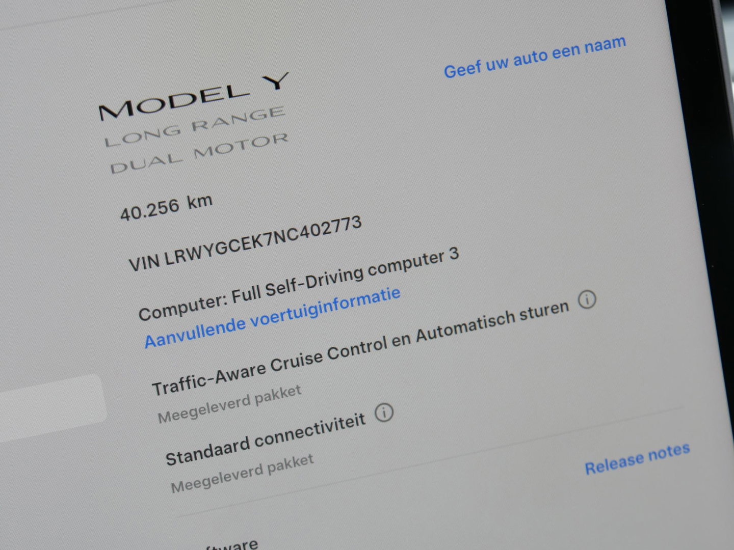 Tesla Model Y 75kWh AWD LONG RANGE/ ELEKT. KLEP/ PREMIUM AUDIO/ SOH 94%/ NL-AUTO 1STE EIGENAAR