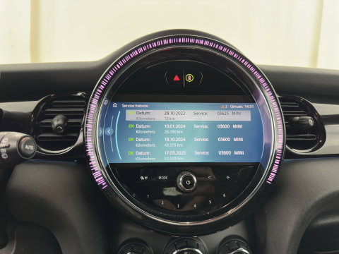 MINI 3-deurs 1.5 One Business Edition (INCL.BTW) Aut. *LEATHER-FABRIC | FULL-LED | NAVI-FULLMAP | SPORT-SEATS | AMBIENT-LIGHT | DIGI-COCKPIT | PRIVACY-GLASS | DAB+ | ECC | PDC | CRUISE | 16''ALU*