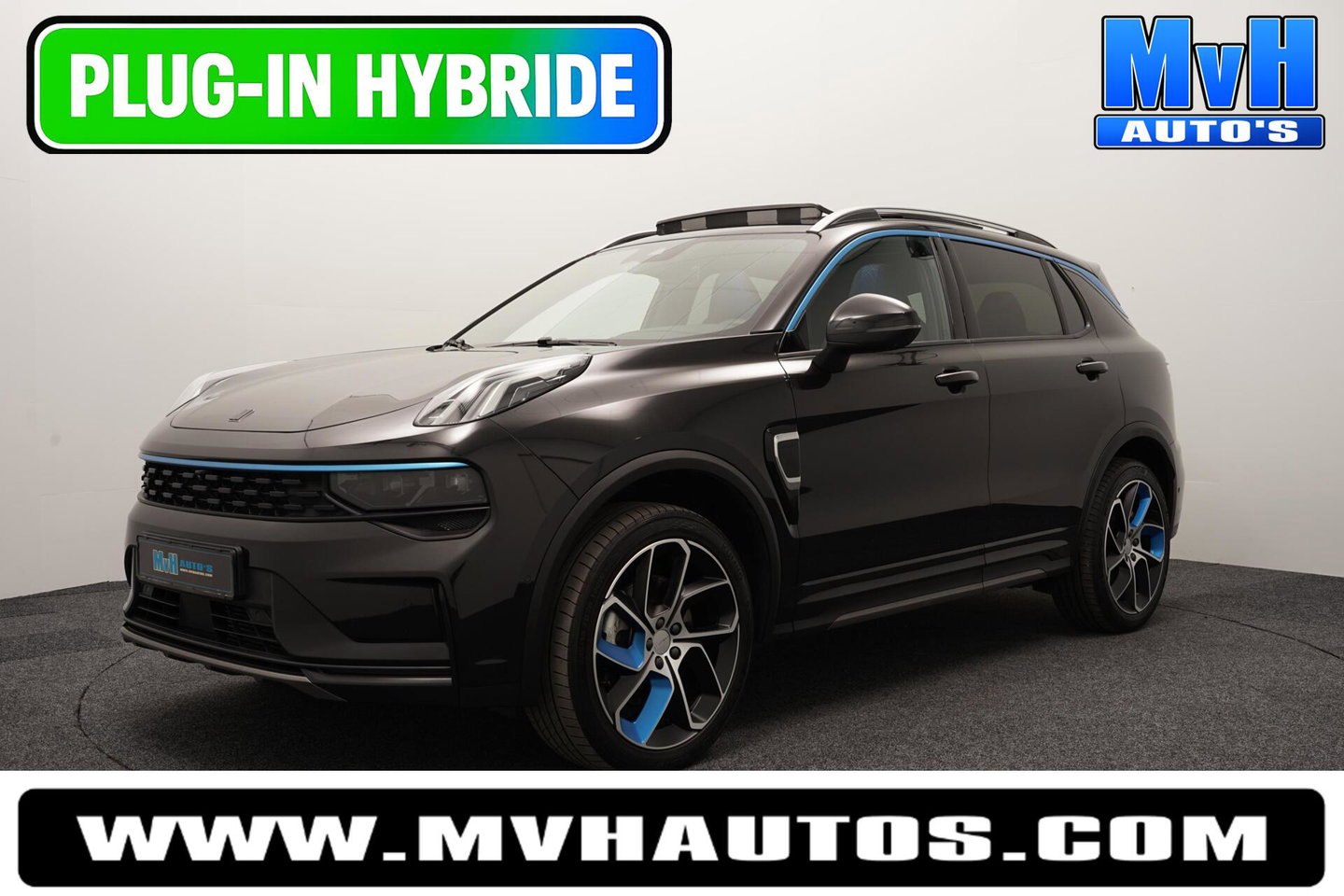 Lynk & Co 01 1.5 PHEV|ZWARTE.HEMEL|360ºCAM|PANO|262PK|SOH98%
