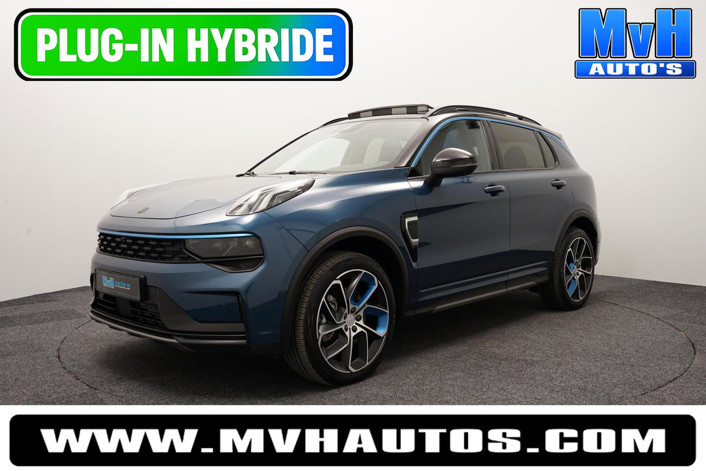 Lynk & Co 01 1.5 PHEV|ZWARTE.HEMEL|360ºCAM|PANO|262PK|SOH97%