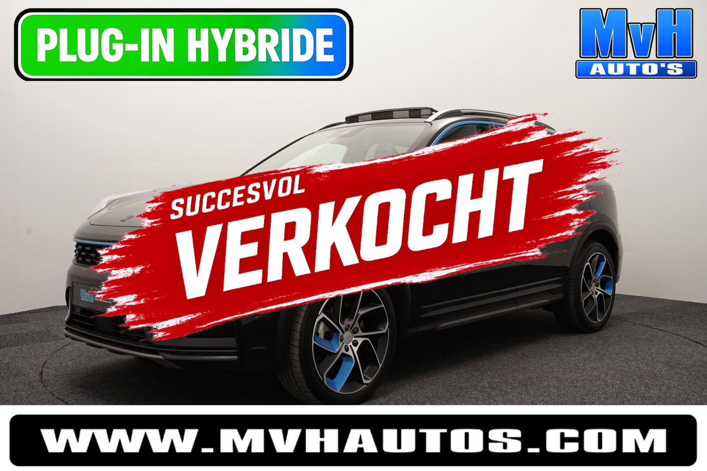 Lynk & Co 01 1.5 PHEV|ZWARTE.HEMEL|360ºCAM|PANO|262PK|SOH97%