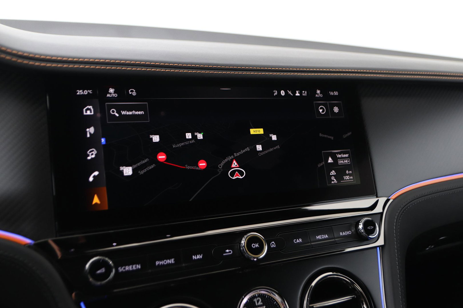 Bentley Continental GT 4.0 V8 Hybrid | Spectre Brown | Carbon Styling Edition | Touring Specification | Rotating Display | Akrapovič Uitlaat | Massage+Ventilatie