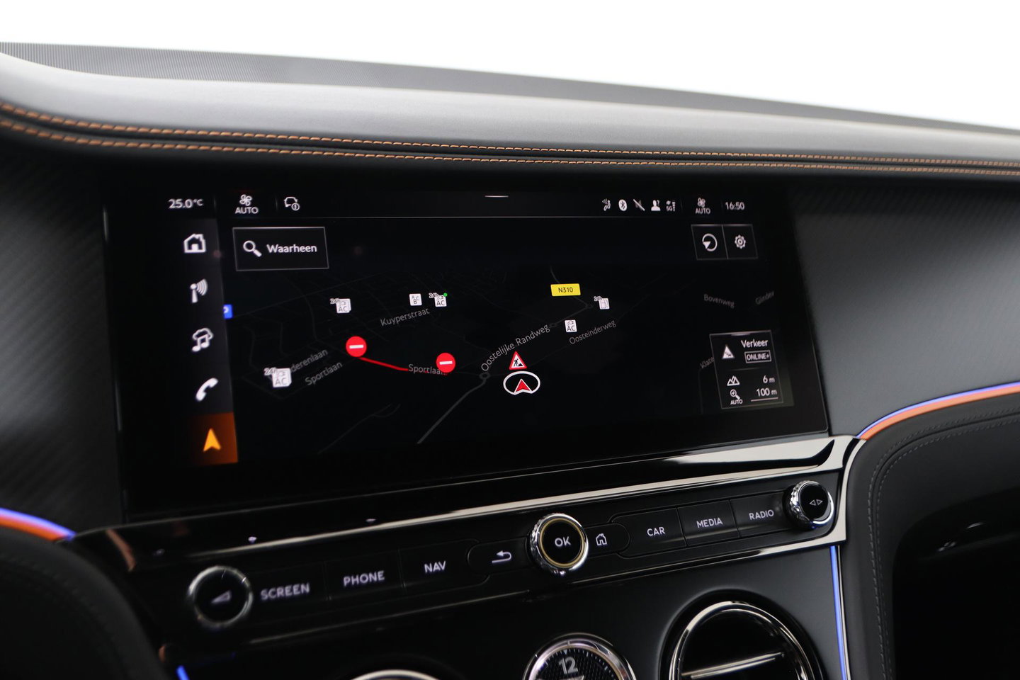 Bentley Continental GT 4.0 V8 Hybrid | Spectre Brown | Carbon Styling Edition | Touring Specification | Rotating Display | Akrapovič Uitlaat | Massage+Ventilatie