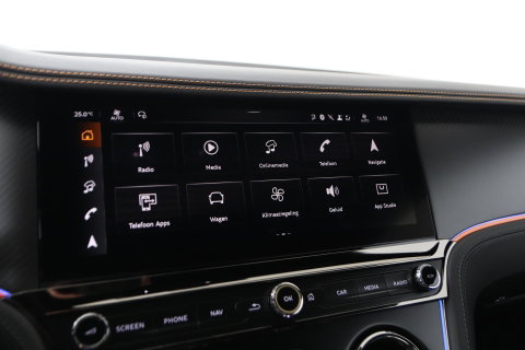 Bentley Continental GT 4.0 V8 Hybrid | Spectre Brown | Carbon Styling Edition | Touring Specification | Rotating Display | Akrapovič Uitlaat | Massage+Ventilatie