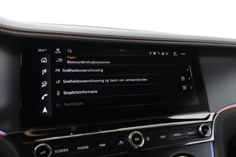 Bentley Continental GT 4.0 V8 Hybrid | Spectre Brown | Carbon Styling Edition | Touring Specification | Rotating Display | Akrapovič Uitlaat | Massage+Ventilatie