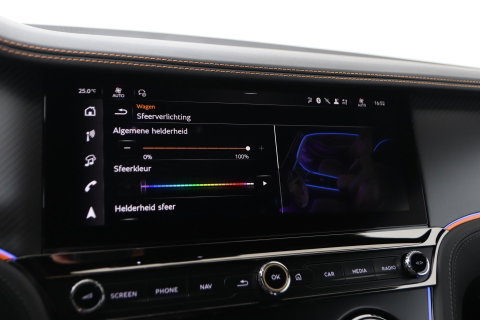 Bentley Continental GT 4.0 V8 Hybrid | Spectre Brown | Carbon Styling Edition | Touring Specification | Rotating Display | Akrapovič Uitlaat | Massage+Ventilatie