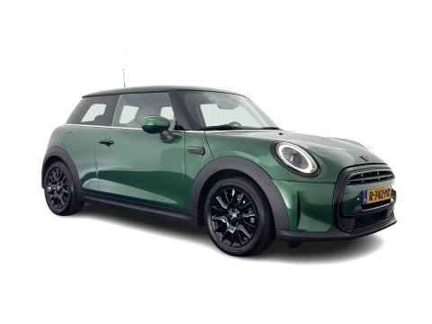 MINI 3-deurs 1.5 One Business Edition (INCL.BTW) Aut. *LEATHER-FABRIC | FULL-LED | NAVI-FULLMAP | SPORT-SEATS | AMBIENT-LIGHT | DIGI-COCKPIT | PRIVACY-GLASS | DAB+ | ECC | PDC | CRUISE | 16''ALU*
