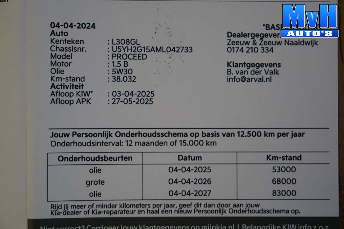 Kia ProCeed 1.5 T-GDI GT-Line|159 pk|Slechts 63.199 km NAP