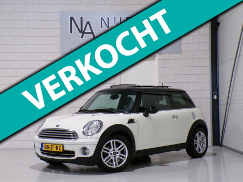 MINI Cooper 1.6 120PK Chili "Origineel NL!" Panoramadak Bluetooth Cruise-control Automatische-airco Nieuwe-APK 16"Velgen NAP