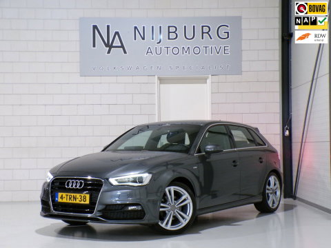 Audi A3 Sportback 1.4 TFSI 150PK S-Line "Origineel NL!" Automaat! 2x S-Line Xenon-LED Sportstoelen Navigatie Bluetooth 18"Velgen