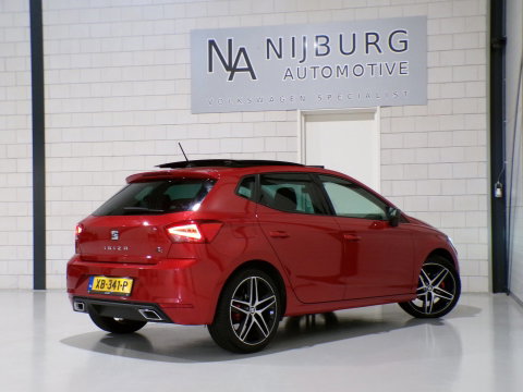 SEAT Ibiza 1.0 TSI FR Business Intense "Origineel NL!" Pano Apple-Carplay Beats Full-LED Camera Parkeersensoren Keyless 18"Velgen