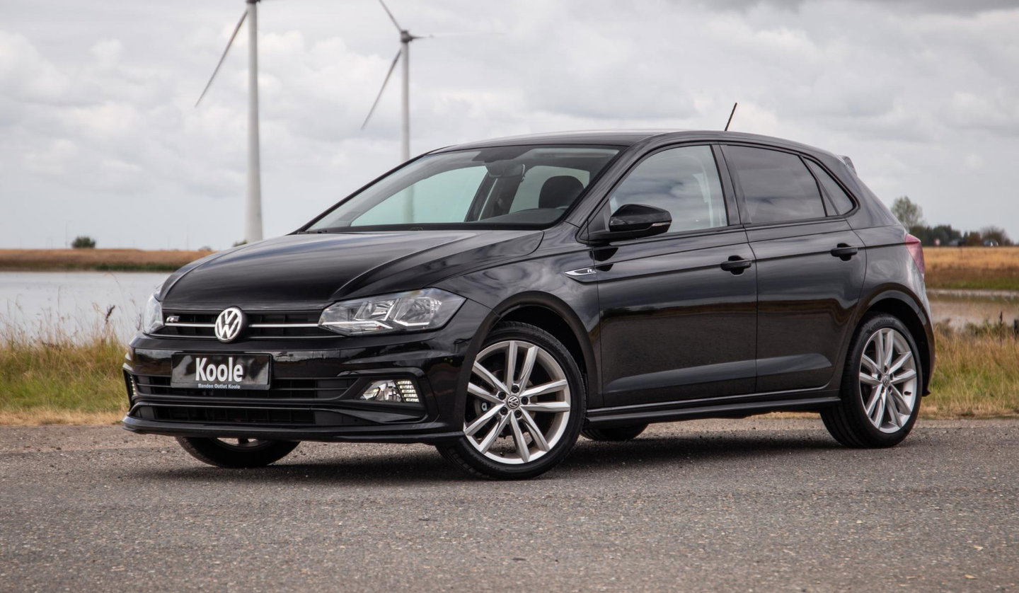 Volkswagen Polo 1.0 TSI Highline R-LINE / CARPLAY / NAVI / ZWART / 5 DEURS