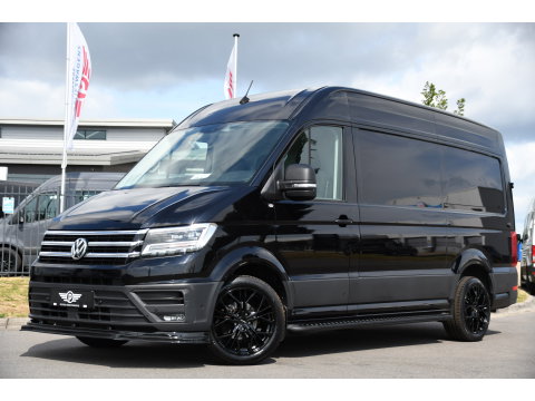 Volkswagen Crafter 35 2.0 TDI L3H3 Black Edition Camera, Carplay, LED, 177pk, Automaat, Standkachel, Geveerde stoel, Uniek!