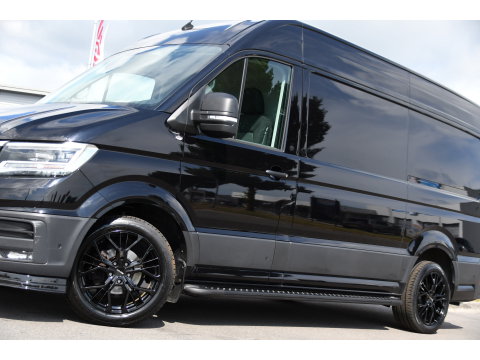 Volkswagen Crafter 35 2.0 TDI L3H3 Black Edition Camera, Carplay, LED, 177pk, Automaat, Standkachel, Geveerde stoel, Uniek!