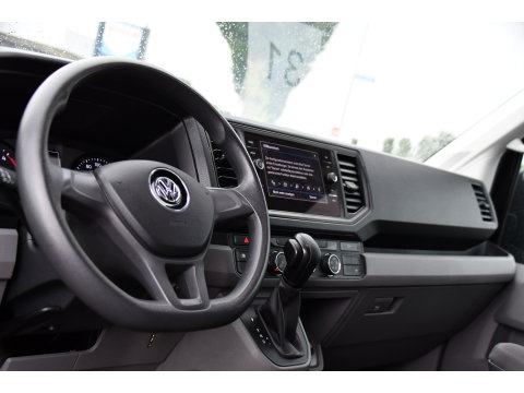 Volkswagen Crafter 35 2.0 TDI L3H3 Black Edition Camera, Carplay, LED, 177pk, Automaat, Standkachel, Geveerde stoel, Uniek!