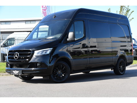 Mercedes-Benz Sprinter 315 1.9 CDI L2H2 Black Edition Camera, Cruise, Carplay, LED, 150pk, Automaat, Multimedia, Uniek!