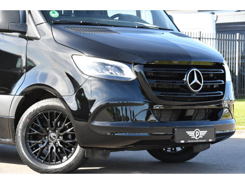 Mercedes-Benz Sprinter 315 1.9 CDI L2H2 Black Edition Camera, Cruise, Carplay, LED, 150pk, Automaat, Multimedia, Uniek!