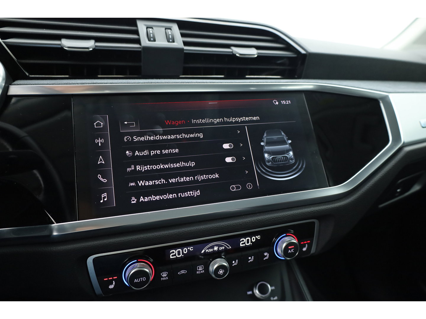 Audi Q3 35 TFSI S Line | Rijklaar! |  Dig. Cockpit | Trekhaak | Cruise Contr. | 360cam | Stoelverw.