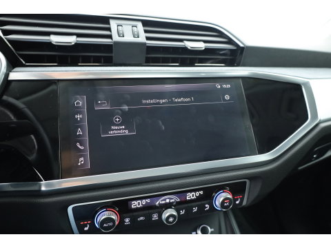 Audi Q3 35 TFSI S Line | Rijklaar! |  Dig. Cockpit | Trekhaak | Cruise Contr. | 360cam | Stoelverw.