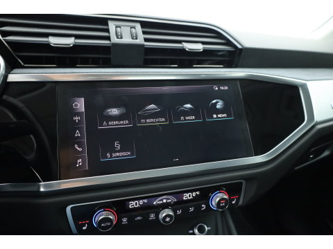 Audi Q3 35 TFSI S Line | Rijklaar! |  Dig. Cockpit | Trekhaak | Cruise Contr. | 360cam | Stoelverw.
