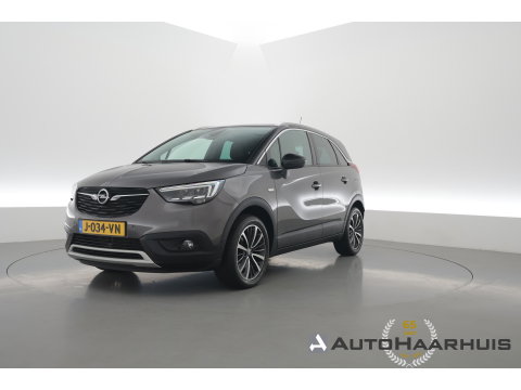 Opel Crossland X 1.2 Turbo Ultimate | Rijklaar! | Pano | Cruise Contr. | Camera | Leder | Stoel- stuurverw. | Apple CarPlay & Android Auto