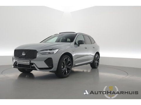 Volvo XC60 2.0 T8 Plug-in hybrid AWD Plus Black Edition | Pano | HUD | 360cam | H&K Audio | Elek. Trekhaak | Memory seats | Vapour Grey