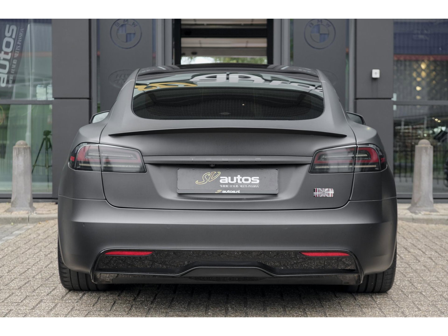 Tesla Model S Plaid 1020pk Yoke stuur FSD *BTW* *SOH 87%* Panoramadak Full Self Drive NLauto 21' LMV