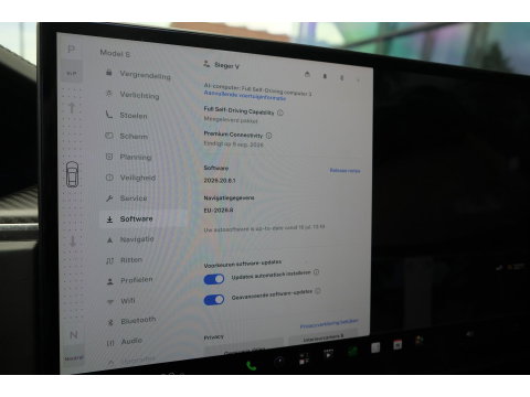 Tesla Model S Plaid 1020pk Yoke stuur FSD *BTW* *SOH 87%* Panoramadak Full Self Drive NLauto 21' LMV