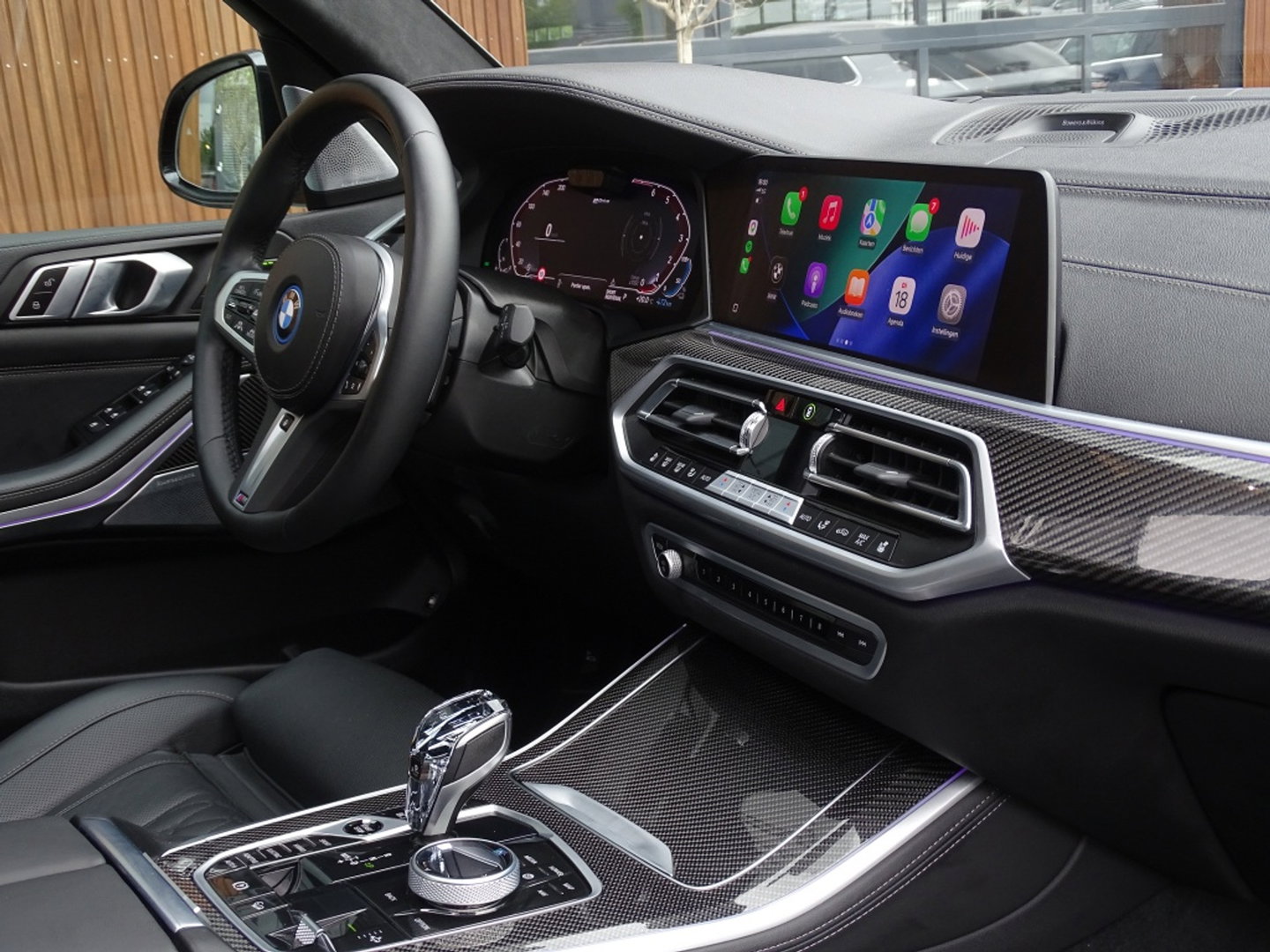 BMW X5 45e 394PK X-Drive M-Sport / Skylounge / B&W / Carbon / Alcantara / 360°
