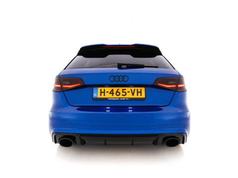 Audi RS3 Sportback 2.5 TFSI Quattro Pro Line Plus Black Optic Package (INCL-BTW) *MILLTEK-EXHAUST | ADAPTIVE-CRUISE | HEATED-SPORTSEATS | BANG&OLUFSEN | LEATHER | FULL-LED | NAVI-FULLMAP | PRIVACY-GLASS | SHIFTPADDLES | ECC | PDC | 19''ALU*