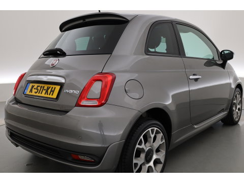 Fiat 500 1.0 Hybrid RockStar | Rijklaar!! | Pano | Cruise Contr. | DAB | Apple CarPlay | PDC+A | 16''