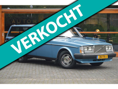 Volvo 240 2.3 GL | Automaat | Volledige Historie | Airco | 245 | Oldtimer | Digitale ontsteking | Wegenbelastingvrij