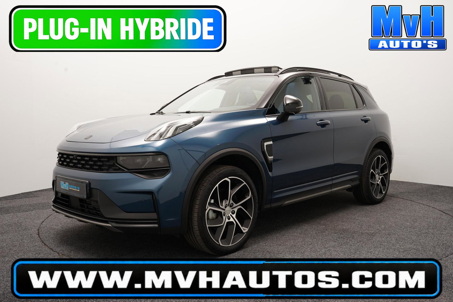 Lynk & Co 01 1.5 PHEV|FULL BLACK|ZWARTE.HEMEL|PANO|SOH99%
