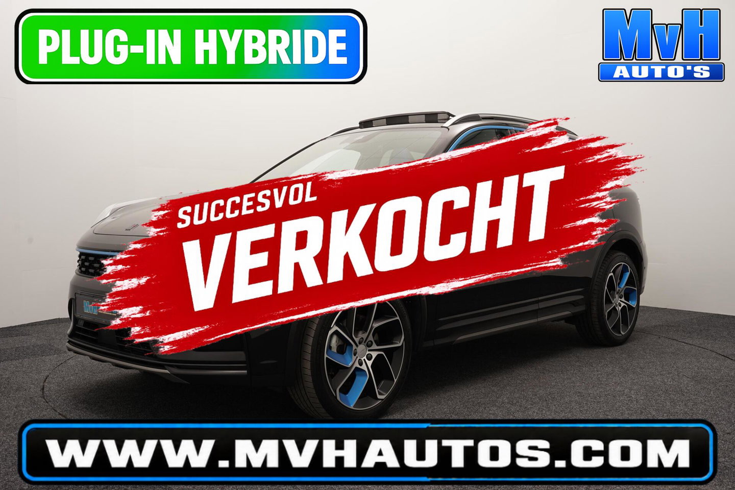 Lynk & Co 01 1.5 PHEV|ZWARTE.HEMEL|360ºCAM|PANO|262PK|SOH97%